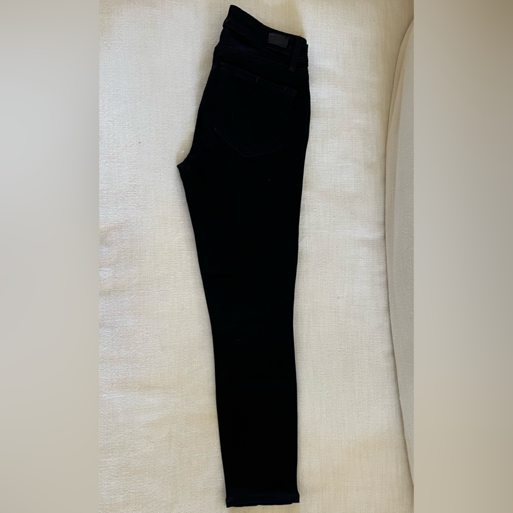 PAIGE Verdugo Crop Black Jeans Size 27 - Picture 5 of 8